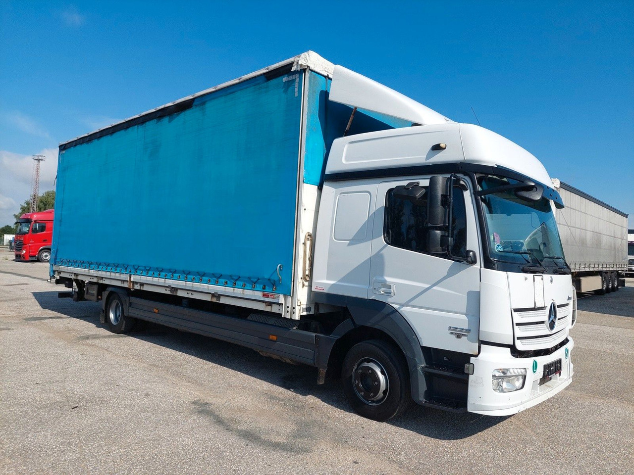 Mercedes-Benz Atego 1223 L/NR 20 20 Paletten - Тентованный грузовик: фото 2 Mercedes-Benz Atego 1223 L/NR 20 20 Paletten - Тентованный грузовик: фото 2