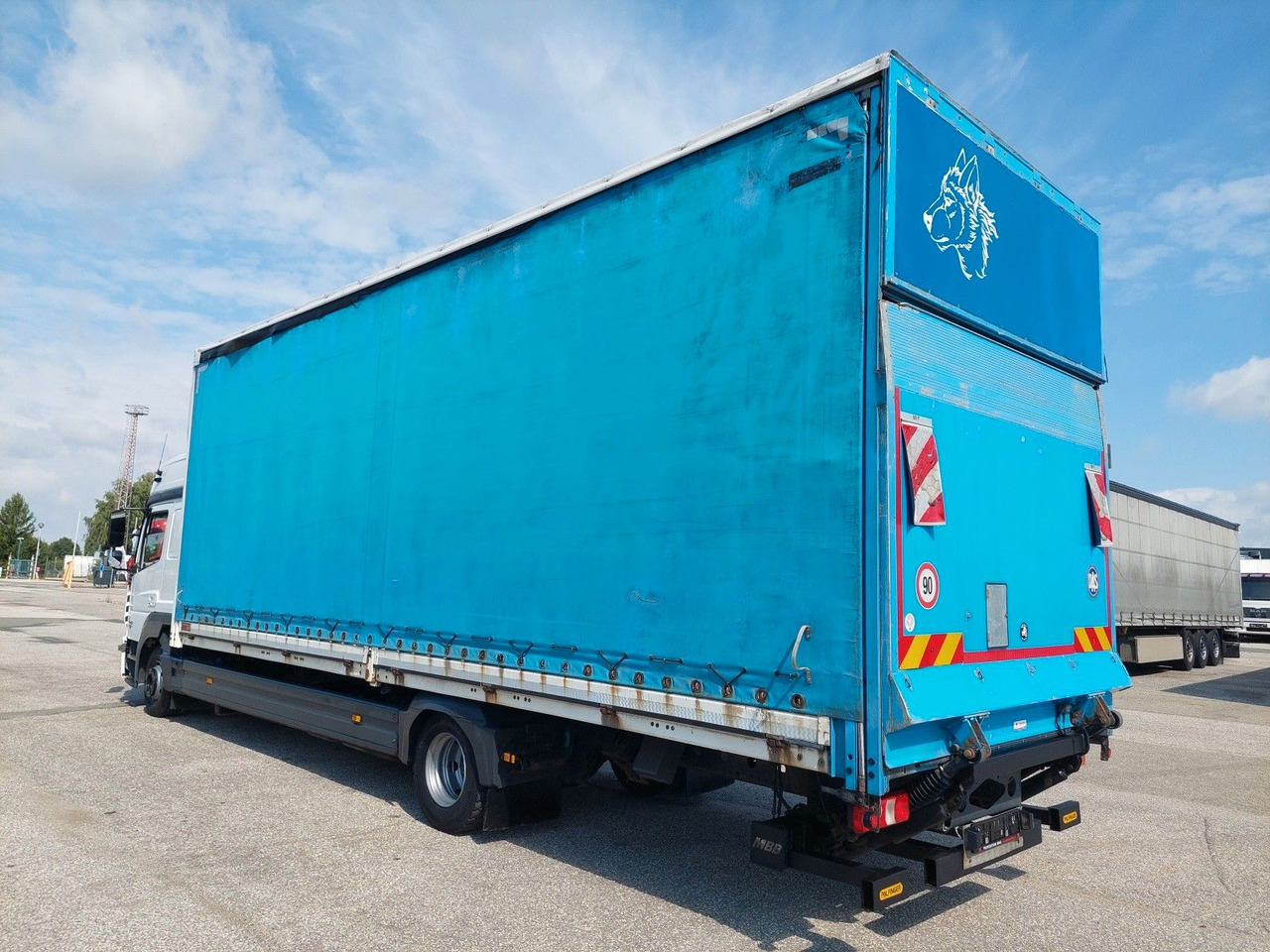 Mercedes-Benz Atego 1223 L/NR 20 20 Paletten - Тентованный грузовик: фото 3 Mercedes-Benz Atego 1223 L/NR 20 20 Paletten - Тентованный грузовик: фото 3