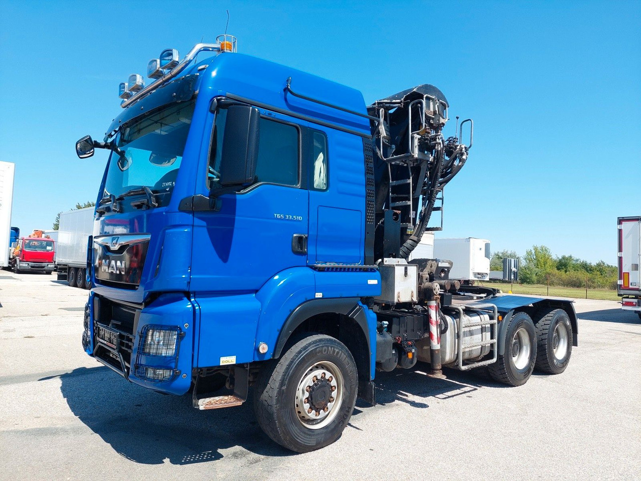 MAN TG3 33.510 6X6 BL KRAN LANGHOLZ Kesla 2117ZT94 - Тягач: фото 1 MAN TG3 33.510 6X6 BL KRAN LANGHOLZ Kesla 2117ZT94 - Тягач: фото 1