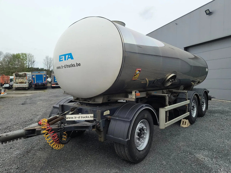 ETA INSULATED INOX TANK 16500L - Прицеп-цистерна: фото 1 ETA INSULATED INOX TANK 16500L - Прицеп-цистерна: фото 1