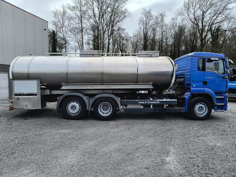 MAN TGA 26.360 INSULATED INOX TANK - 2 COMP - AIRCO - LIFT/STEERING AXLE - Грузовик-цистерна: фото 4 MAN TGA 26.360 INSULATED INOX TANK - 2 COMP - AIRCO - LIFT/STEERING AXLE - Грузовик-цистерна: фото 4