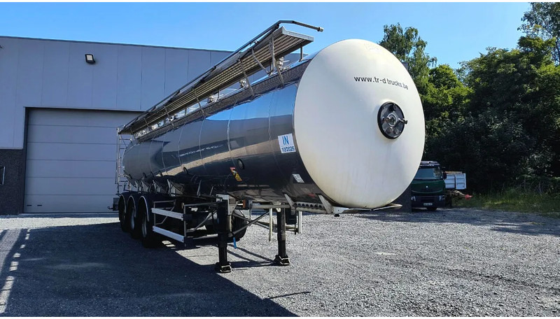 Magyar INSULATED INOX TANK 29000 L - 6 COMPARTIMENTS (!) - Полуприцеп-цистерна: фото 2 Magyar INSULATED INOX TANK 29000 L - 6 COMPARTIMENTS (!) - Полуприцеп-цистерна: фото 2