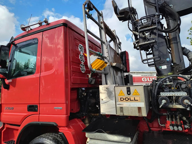 Лесовоз, Автоманипулятор Mercedes-Benz Actros 3360 V8 CRANE HIAB 251S80 - 6X4 - V8: фото 15