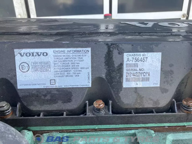 Volvo FH3 Motor Volvo D13C 540 C2 21625908 - Двигатель для Грузовиков: фото 5 Volvo FH3 Motor Volvo D13C 540 C2 21625908 - Двигатель для Грузовиков: фото 5