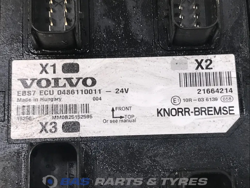 Volvo Regeleenheid EBS Volvo 21933116 - Блок управления для Грузовиков: фото 2 Volvo Regeleenheid EBS Volvo 21933116 - Блок управления для Грузовиков: фото 2