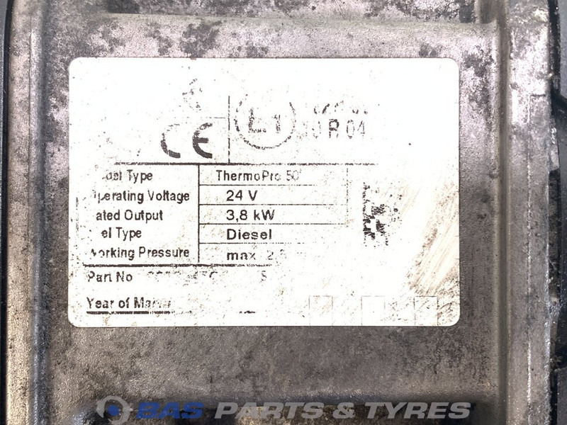 Webasto TP50 Standkachel A 001 830 31 20 - Отопление/ Вентиляция для Грузовиков: фото 4 Webasto TP50 Standkachel A 001 830 31 20 - Отопление/ Вентиляция для Грузовиков: фото 4