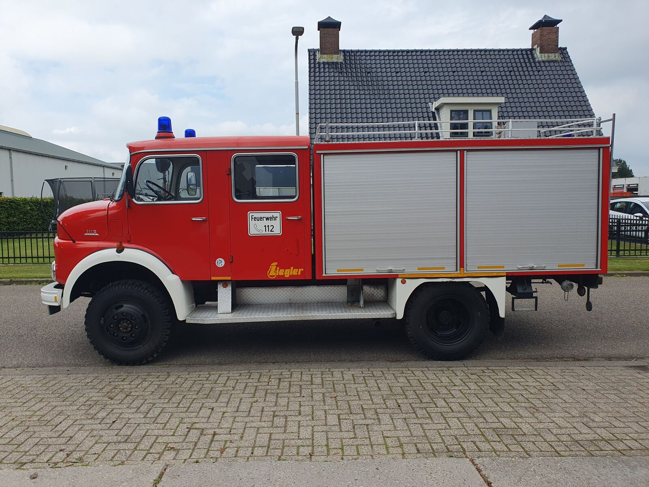 Mercedes-Benz Mercedes LAF 1113 B 4WD | 6-cilinder Turbo (Overland Camper) brandweerwagen - Пожарная машина: фото 5 Mercedes-Benz Mercedes LAF 1113 B 4WD | 6-cilinder Turbo (Overland Camper) brandweerwagen - Пожарная машина: фото 5