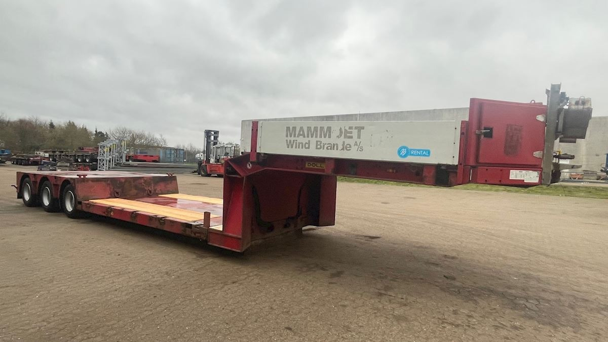 Низкорамный полуприцеп Doll T3L Sengetrailer: фото 11