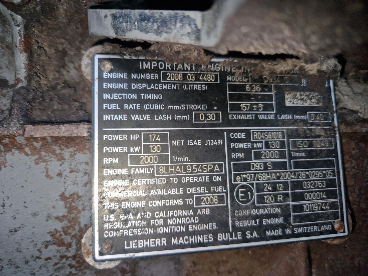 LIEBHERR D934S A6 - Двигатель для Строительной техники: фото 4 LIEBHERR D934S A6 - Двигатель для Строительной техники: фото 4