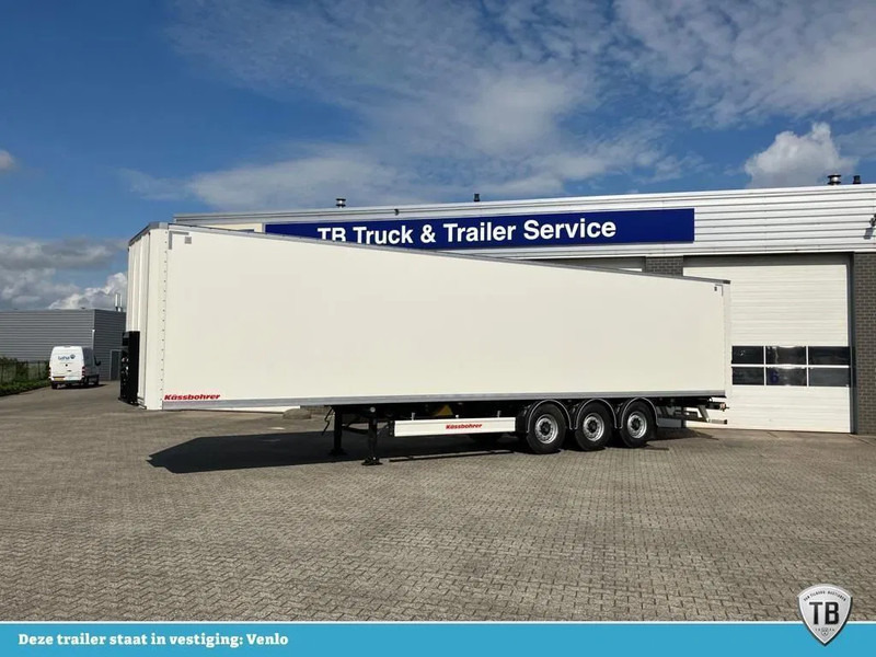 Kässbohrer SBT / 20 - 12 / 27 - Gesloten oplegger met 2x liftassen en 2x bindrails - Полуприцеп-фургон: фото 1 Kässbohrer SBT / 20 - 12 / 27 - Gesloten oplegger met 2x liftassen en 2x bindrails - Полуприцеп-фургон: фото 1