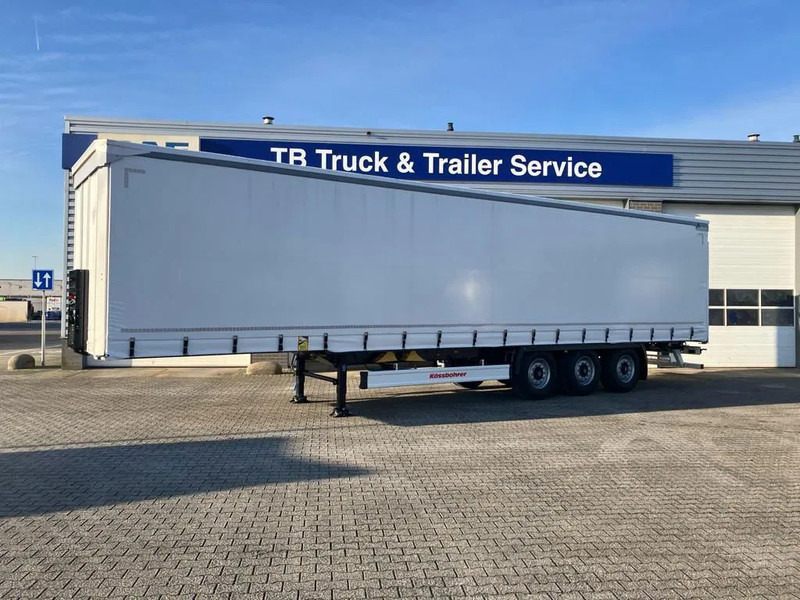 Kässbohrer SCS X / 90 - 12 /27 met hefdak en twee liftassen - Тентованный полуприцеп: фото 4 Kässbohrer SCS X / 90 - 12 /27 met hefdak en twee liftassen - Тентованный полуприцеп: фото 4