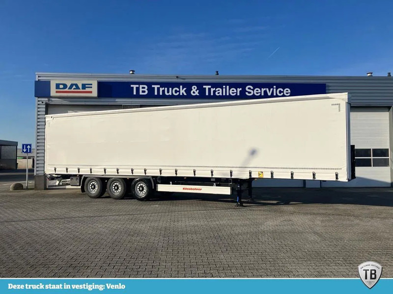 Kässbohrer SCS X / 90 - 12 /27 met hefdak en twee liftassen - Тентованный полуприцеп: фото 1 Kässbohrer SCS X / 90 - 12 /27 met hefdak en twee liftassen - Тентованный полуприцеп: фото 1