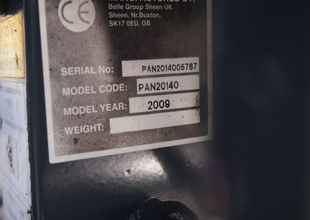 Agregat hydrauliczny Belle  PAN 20140 2009 Agregat hydrauliczny BELLE - Строительное оборудование: фото 5 Agregat hydrauliczny Belle  PAN 20140 2009 Agregat hydrauliczny BELLE - Строительное оборудование: фото 5