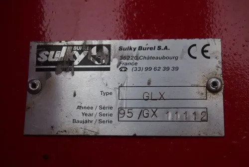 Rozsiewacz nawozów Sulky 2000 - Разбрасыватель удобрений: фото 5 Rozsiewacz nawozów Sulky 2000 - Разбрасыватель удобрений: фото 5