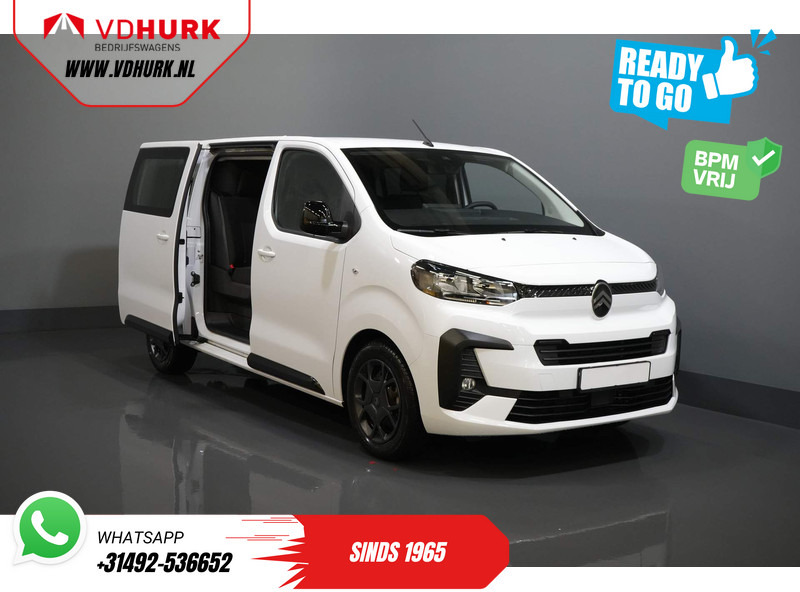 Легковой фургон, Грузопассажирский фургон Citroën Jumpy 2.0 HDI 180 pk Aut. DC Dubbel Cabine BPM VRIJ! 2x Schuifdeur/ Virtual Cockpit/ Navi/ Carplay/ Camera/ PDC/ Cruise/ Trekhaak/ Air: фото 8