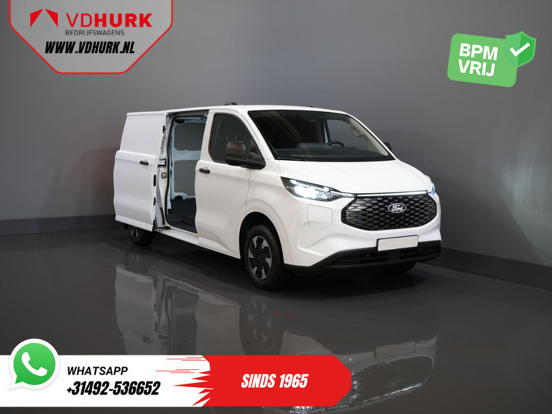 Легковой фургон, Электрический фургон Ford E-Transit Custom 320 L2 65 kWh 330 km WLTP 2.3t Trekverm./ Snellader/ LED/ Standkachel/ Stoelverw./ Stuur.Verw./ Voorruit.Verw./ Carplay/ Camera/: фото 9