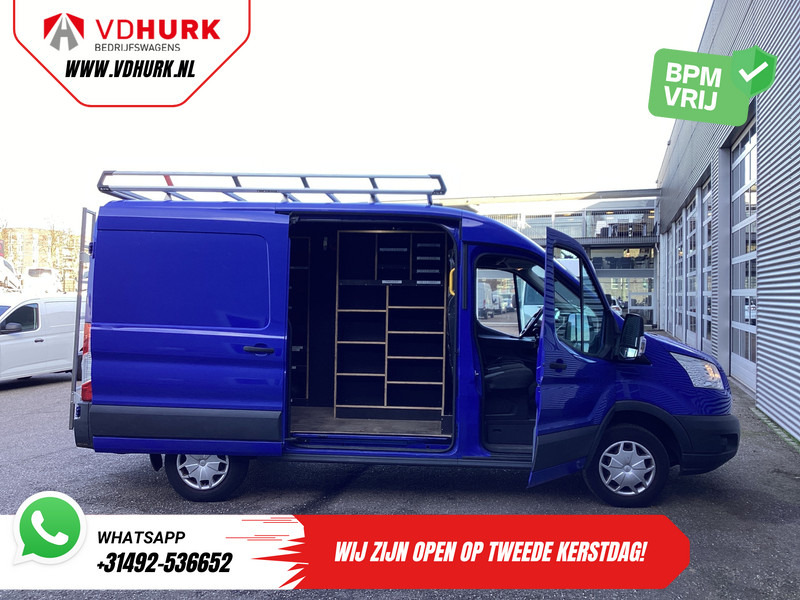 Легковой фургон Ford Transit 2.0 TDCI 130 pk L2H2 Trend NL Auto/ 2xSchuifdeur/ Imperaal + Ladder/ Inrichting/ Cruise/ Camera/ Trekhaak/ PDC/ Airco: фото 6