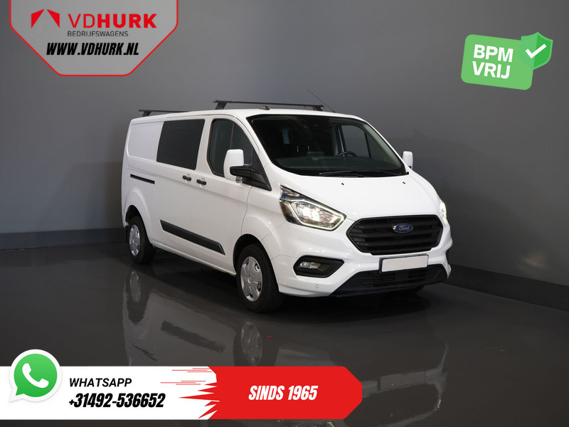 Ford Transit Custom 2.0 TDCI L2 Trend DC Dubbel Cabine BPM VRIJ! Stoelverw./ Carplay/ 2.7t Trekverm./ Navi/ PDC/ Cruise - Легковой фургон, Грузопассажирский фургон: фото 1 Ford Transit Custom 2.0 TDCI L2 Trend DC Dubbel Cabine BPM VRIJ! Stoelverw./ Carplay/ 2.7t Trekverm./ Navi/ PDC/ Cruise - Легковой фургон, Грузопассажирский фургон: фото 1
