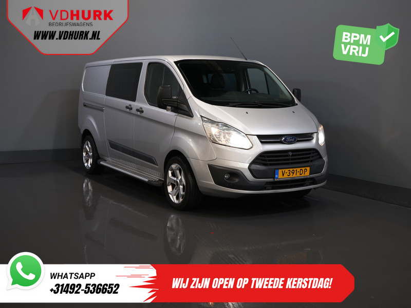 Ford Transit Custom 2.2 TDCI Trend Dubbel Cabine DC L2 BPM VRIJ! NL Auto/ Leder/ Stoelverw./ Camera/ PDC/ LMV/ Sidesteps - Легковой фургон, Грузопассажирский фургон: фото 1 Ford Transit Custom 2.2 TDCI Trend Dubbel Cabine DC L2 BPM VRIJ! NL Auto/ Leder/ Stoelverw./ Camera/ PDC/ LMV/ Sidesteps - Легковой фургон, Грузопассажирский фургон: фото 1