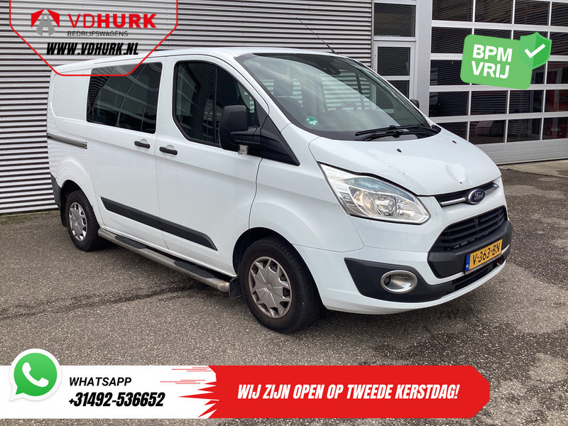 Ford Transit Custom 2.2 TDCI Trend Dubbel Cabine EXPORT Cruise/ Camera/ PDC/ Sidebars/ Airco - Легковой фургон, Грузопассажирский фургон: фото 1 Ford Transit Custom 2.2 TDCI Trend Dubbel Cabine EXPORT Cruise/ Camera/ PDC/ Sidebars/ Airco - Легковой фургон, Грузопассажирский фургон: фото 1