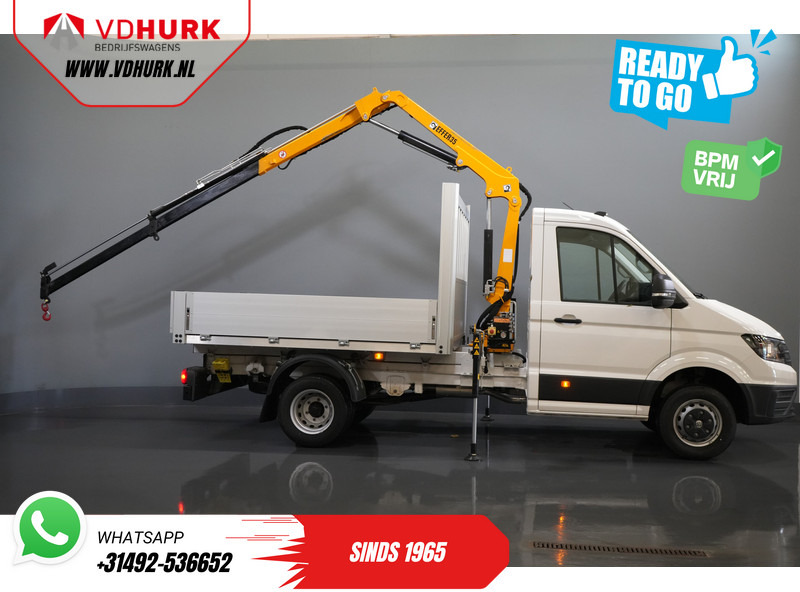 Volkswagen Crafter 50 165 pk Effer 352S Kraan/ Crane/ Kran/ Autokran/ PTO/ Open laadbak/ Dubbel Lucht - Фургон: фото 2 Volkswagen Crafter 50 165 pk Effer 352S Kraan/ Crane/ Kran/ Autokran/ PTO/ Open laadbak/ Dubbel Lucht - Фургон: фото 2