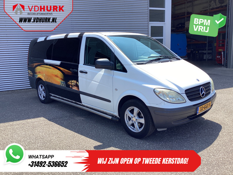 Mercedes-Benz Vito 109 CDI L3 EXPORT ONLY (€6.655,- Incl. BTW/BPM Vrij!) 9 Persoons/ Kombi/ Combi/ 9P/ Sidebars/ Camera/ Trekhaak/ Airco - Микроавтобус, Пассажирский фургон: фото 1 Mercedes-Benz Vito 109 CDI L3 EXPORT ONLY (€6.655,- Incl. BTW/BPM Vrij!) 9 Persoons/ Kombi/ Combi/ 9P/ Sidebars/ Camera/ Trekhaak/ Airco - Микроавтобус, Пассажирский фургон: фото 1