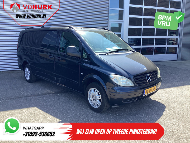 Mercedes-Benz Vito 111 CDI Aut. L3 EXPORT ONLY NL Auto/ APK 01-2026/ Airco/ PDC V+A/ LMV - Легковой фургон: фото 1 Mercedes-Benz Vito 111 CDI Aut. L3 EXPORT ONLY NL Auto/ APK 01-2026/ Airco/ PDC V+A/ LMV - Легковой фургон: фото 1