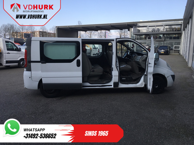 Легковой фургон, Грузопассажирский фургон Opel Vivaro 2.0 CDTI 115pk L2 DC Dubbel Cabine EXPORT ONLY APK 01-2026/ 6 Pers./ Airco/ Trekhaak: фото 6