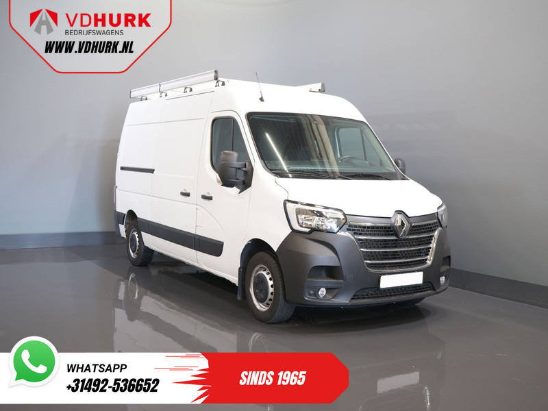 Цельнометаллический фургон Renault Master 2.3 dCi 135 pk L2H2 BPM VRIJ! 2.5t Trekverm./ Climate/ Imperiaal + Ladder/ Standkachel/ Stoelverw./ PDC/ Trekhaak: фото 1