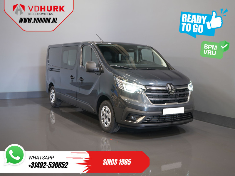 Renault Trafic 2.0 dCi 130 pk L2 BPM VRIJ! DC Dubbel Cabine LED/ 2xSchuifdeur/ Navi/ Carplay/ Camera/ PDC/ Cruise - Легковой фургон, Грузопассажирский фургон: фото 1 Renault Trafic 2.0 dCi 130 pk L2 BPM VRIJ! DC Dubbel Cabine LED/ 2xSchuifdeur/ Navi/ Carplay/ Camera/ PDC/ Cruise - Легковой фургон, Грузопассажирский фургон: фото 1