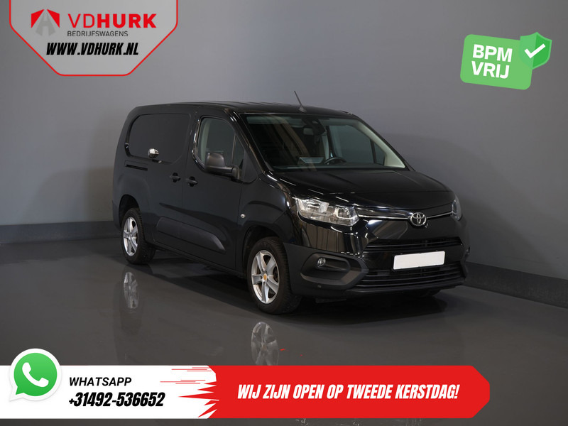 Toyota PROACE CITY 1.2 Turbo 130 pk Aut. L2 Benzine BPM VRIJ! 3Pers./ Carplay/ Camera/ LMV/ PDC/ Airco/ Cruise - Цельнометаллический фургон: фото 1 Toyota PROACE CITY 1.2 Turbo 130 pk Aut. L2 Benzine BPM VRIJ! 3Pers./ Carplay/ Camera/ LMV/ PDC/ Airco/ Cruise - Цельнометаллический фургон: фото 1
