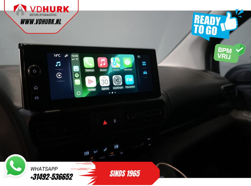 Цельнометаллический фургон Toyota PROACE CITY 1.5 130 pk Aut. L2 BPM VRIJ! LED/ Virtual Cockpit/ 3 pers./ Carplay/ Camera/ Climate/ PDC/ Cruise: фото 16