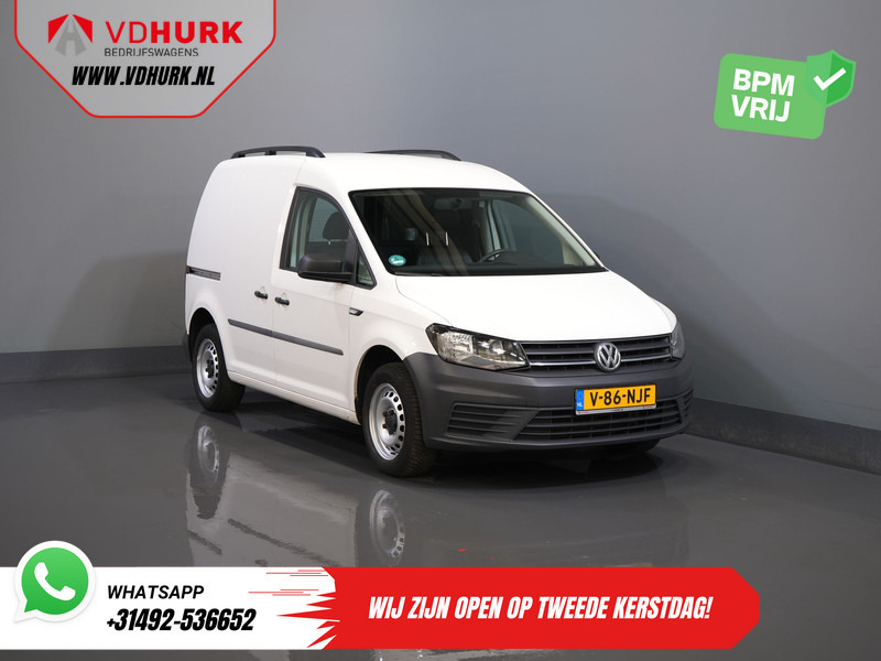 Volkswagen Caddy 1.0 TSI 100 pk Benzine BPM VRIJ! Airco/ Roofrails - Цельнометаллический фургон: фото 1 Volkswagen Caddy 1.0 TSI 100 pk Benzine BPM VRIJ! Airco/ Roofrails - Цельнометаллический фургон: фото 1