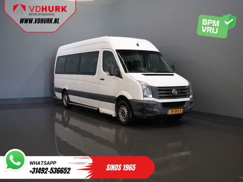 Volkswagen Crafter 35 2.0 TDI L3H2 EXPORT ONLY! €9.559 Incl.BTW BPM VRIJ! Rolstoellift/ 9 Pers/ 9P/ Sidebars/ Rearbar/ Airco - Микроавтобус, Пассажирский фургон: фото 1 Volkswagen Crafter 35 2.0 TDI L3H2 EXPORT ONLY! €9.559 Incl.BTW BPM VRIJ! Rolstoellift/ 9 Pers/ 9P/ Sidebars/ Rearbar/ Airco - Микроавтобус, Пассажирский фургон: фото 1