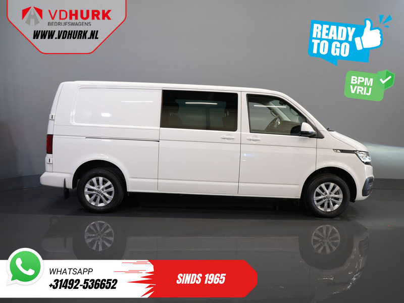 Легковой фургон, Грузопассажирский фургон Volkswagen Transporter 2.0 TDI 150 pk Aut. L2 DC Dubbel Cabine BPM VRIJ! Ready2Go 2xSchuifdeur/ Adapt Cruise/ LED/ Standkachel/ Stoelverw./ Carplay/ Ca: фото 11