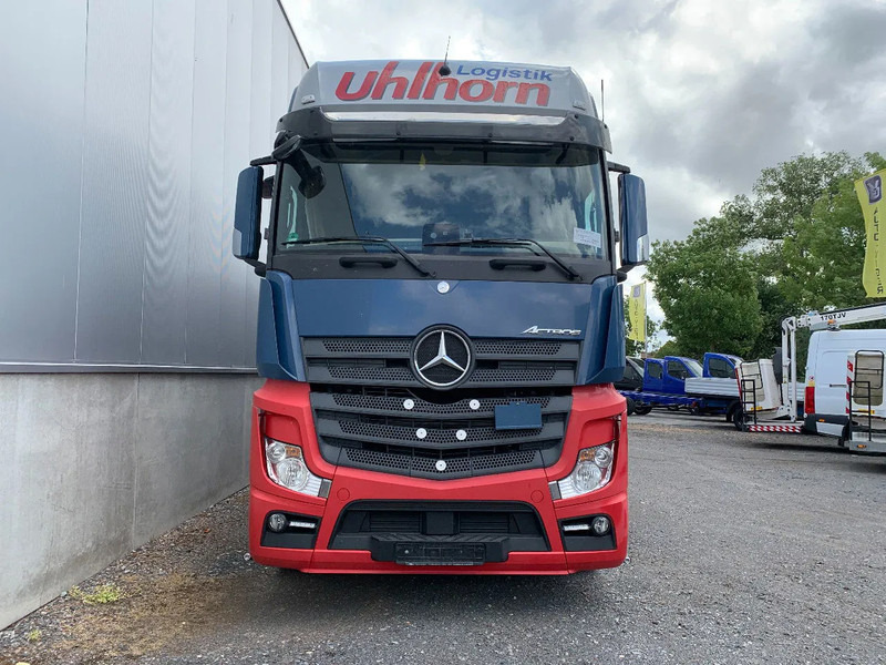 Mercedes-Benz Actros 2548 6X2 + Aanhanger*Palfinger crane*Cruise control*Airco* - Тентованный грузовик, Автоманипулятор: фото 3 Mercedes-Benz Actros 2548 6X2 + Aanhanger*Palfinger crane*Cruise control*Airco* - Тентованный грузовик, Автоманипулятор: фото 3