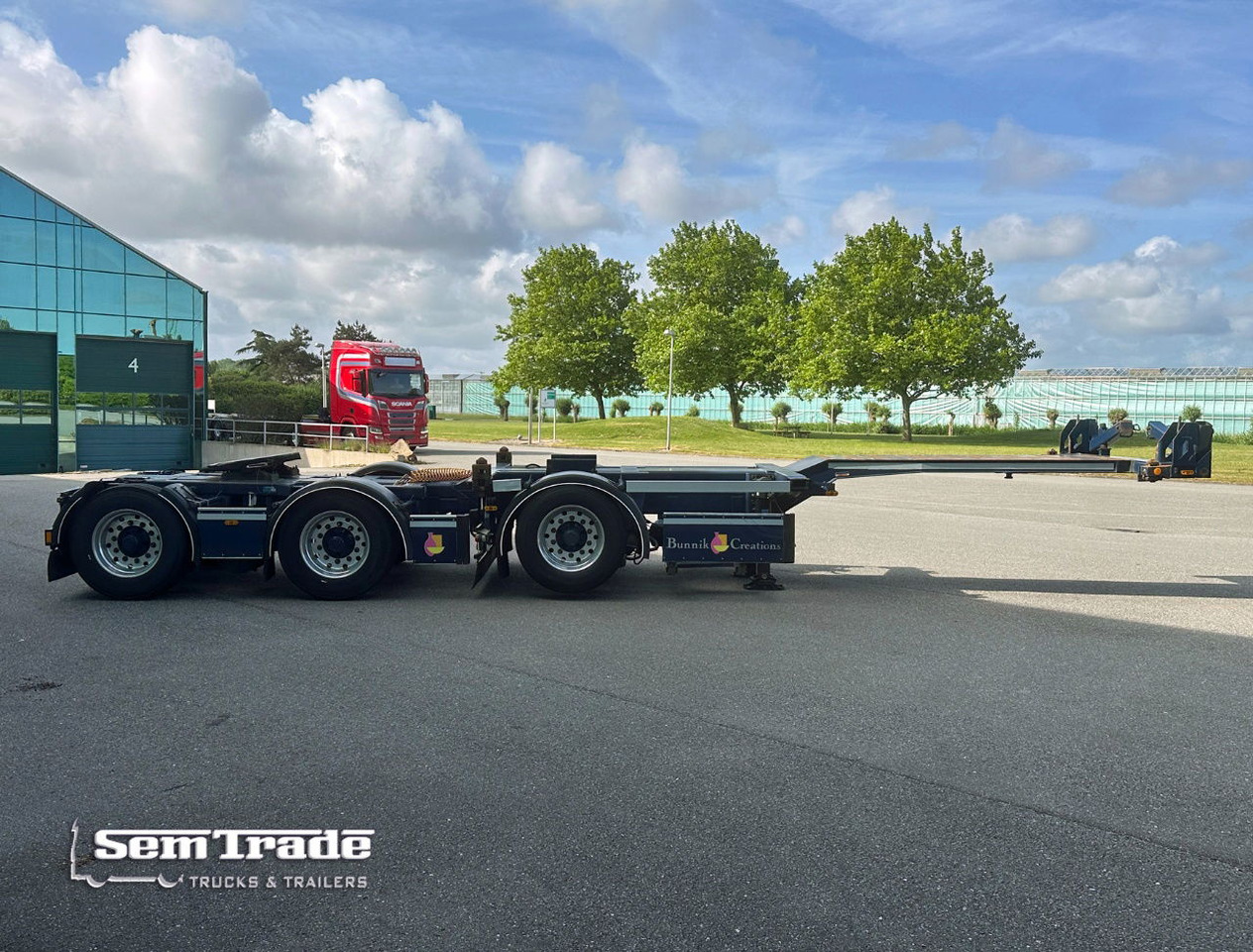 D-TEC CTD-41-03D LZV Dolly Breaker BPW Axles TOP Condition NL Trailer - Полуприцеп-контейнеровоз/ Сменный кузов: фото 5 D-TEC CTD-41-03D LZV Dolly Breaker BPW Axles TOP Condition NL Trailer - Полуприцеп-контейнеровоз/ Сменный кузов: фото 5