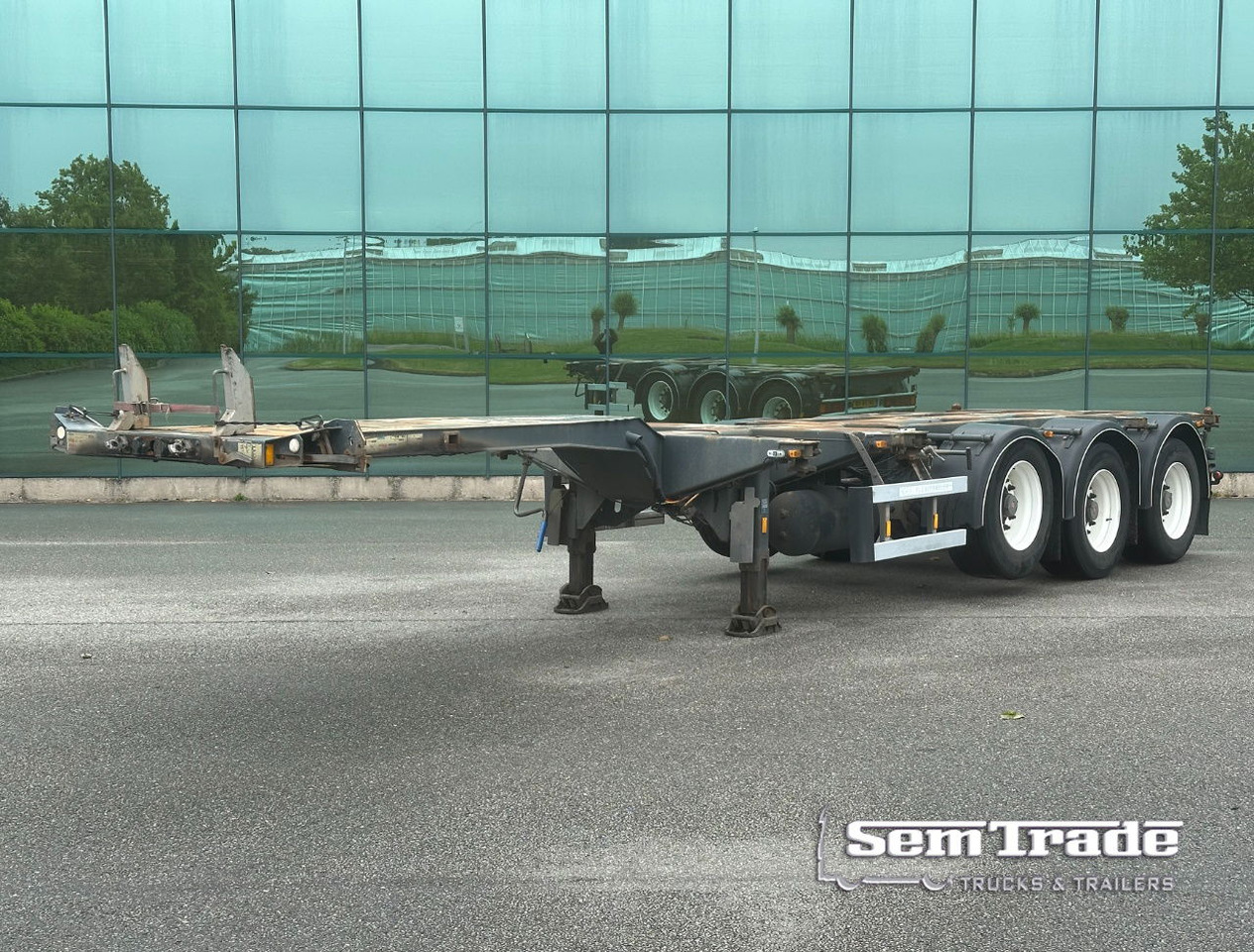 D-TEC FT-43-03V Multi Chassis SAF Axles Drumbrakes Lift Axle NL Trailer APK - TU - Полуприцеп-контейнеровоз/ Сменный кузов: фото 1 D-TEC FT-43-03V Multi Chassis SAF Axles Drumbrakes Lift Axle NL Trailer APK - TU - Полуприцеп-контейнеровоз/ Сменный кузов: фото 1