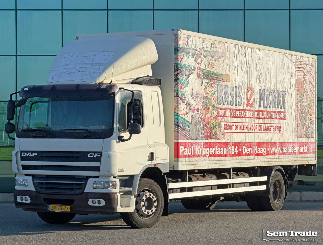 DAF CF 65 Euro 5 Only 202.000 KM Tail Lift Holland-Truck - Грузовик с закрытым кузовом: фото 1 DAF CF 65 Euro 5 Only 202.000 KM Tail Lift Holland-Truck - Грузовик с закрытым кузовом: фото 1