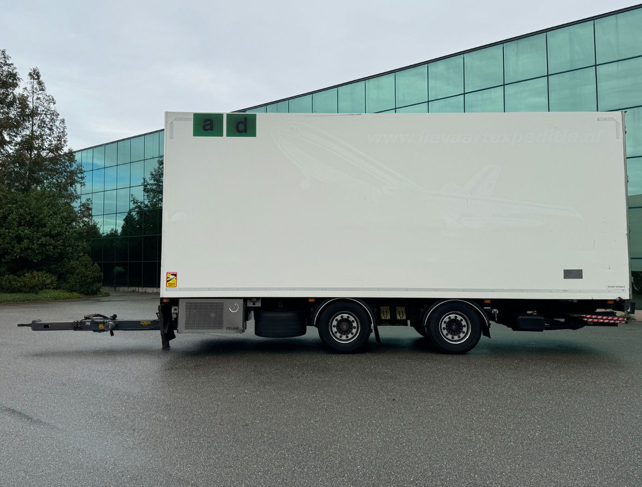 DRACO MZS 218 Wipkar 750 x 250 x 290 CM Inside Tail Lift 2021 TRS Iceland TOP Condition NL Trailertrailer - Прицеп-рефрижератор: фото 2 DRACO MZS 218 Wipkar 750 x 250 x 290 CM Inside Tail Lift 2021 TRS Iceland TOP Condition NL Trailertrailer - Прицеп-рефрижератор: фото 2