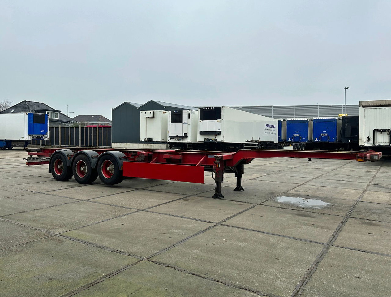 Diversen 3 Axle Chassis BPW AxleS LIFTAxle TOP Condition NL Trailer - Полуприцеп-контейнеровоз/ Сменный кузов: фото 5 Diversen 3 Axle Chassis BPW AxleS LIFTAxle TOP Condition NL Trailer - Полуприцеп-контейнеровоз/ Сменный кузов: фото 5