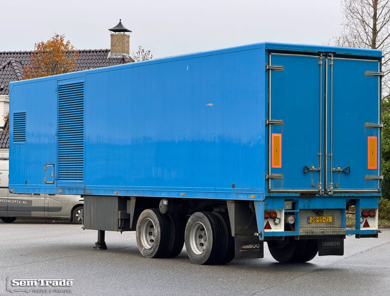 Floor FLO-12-202 Steering Axle Drum Brakes Holland-Trailer - Полуприцеп-фургон: фото 3 Floor FLO-12-202 Steering Axle Drum Brakes Holland-Trailer - Полуприцеп-фургон: фото 3