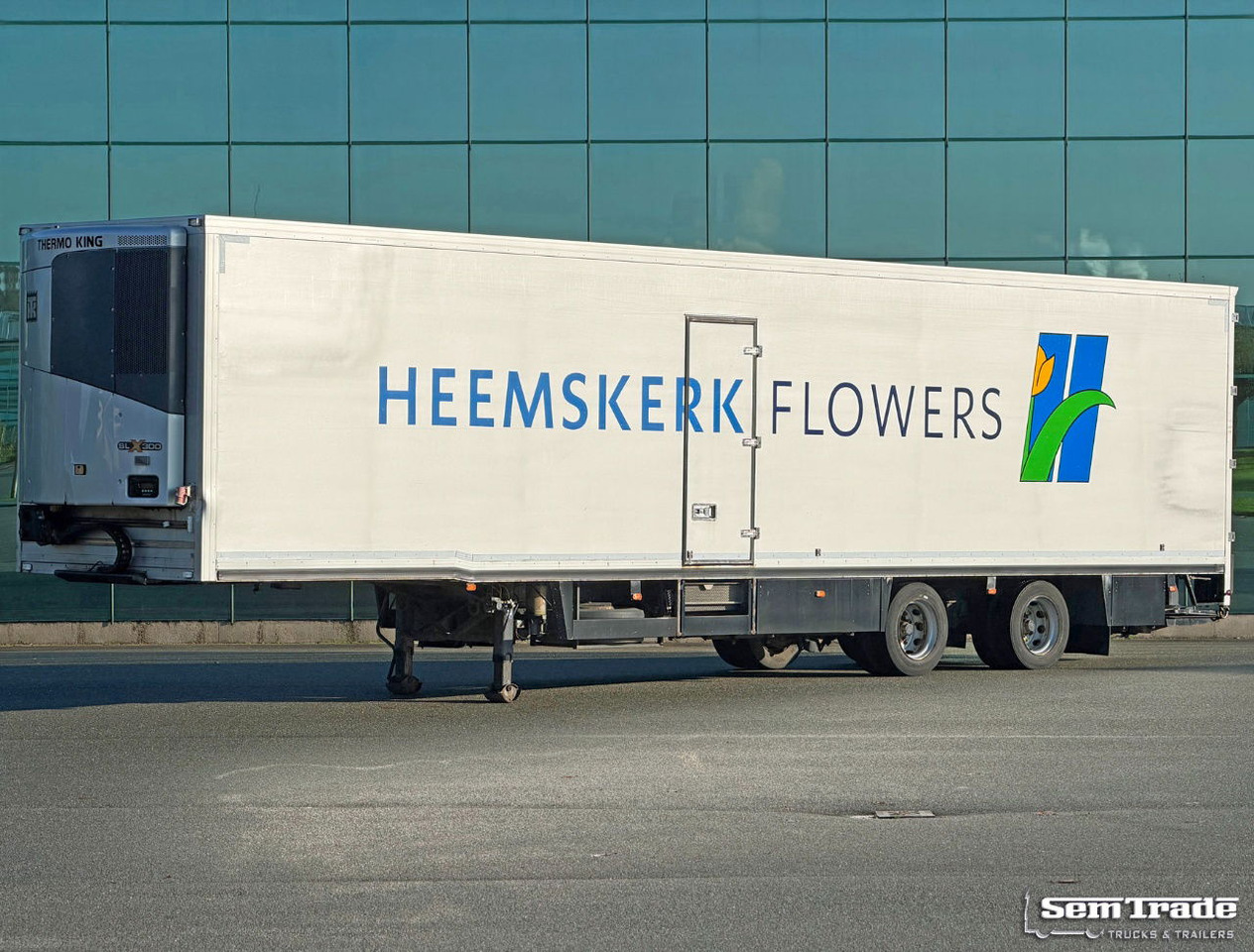 Floor FLO-1220K1 Theo Mulder Isolated BOX Side Door Thermo King SLX 300 Holland-Trailer - Полуприцеп-рефрижератор: фото 1 Floor FLO-1220K1 Theo Mulder Isolated BOX Side Door Thermo King SLX 300 Holland-Trailer - Полуприцеп-рефрижератор: фото 1