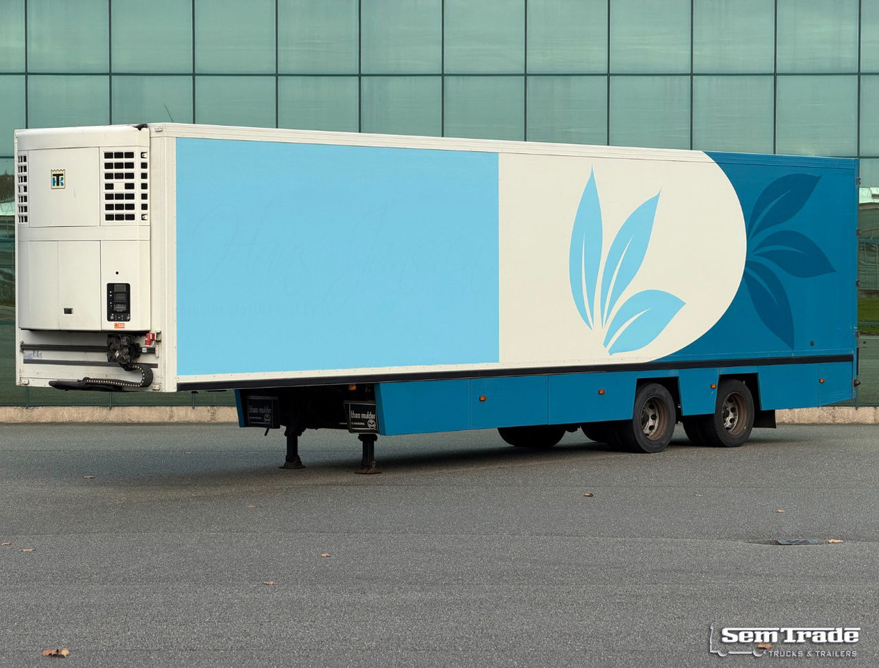 Floor Theo Mulder Thermo King SL200e Verkoop Trailer Compleet MET Karren Stuur-AS Laadklep - Полуприцеп-рефрижератор: фото 1 Floor Theo Mulder Thermo King SL200e Verkoop Trailer Compleet MET Karren Stuur-AS Laadklep - Полуприцеп-рефрижератор: фото 1