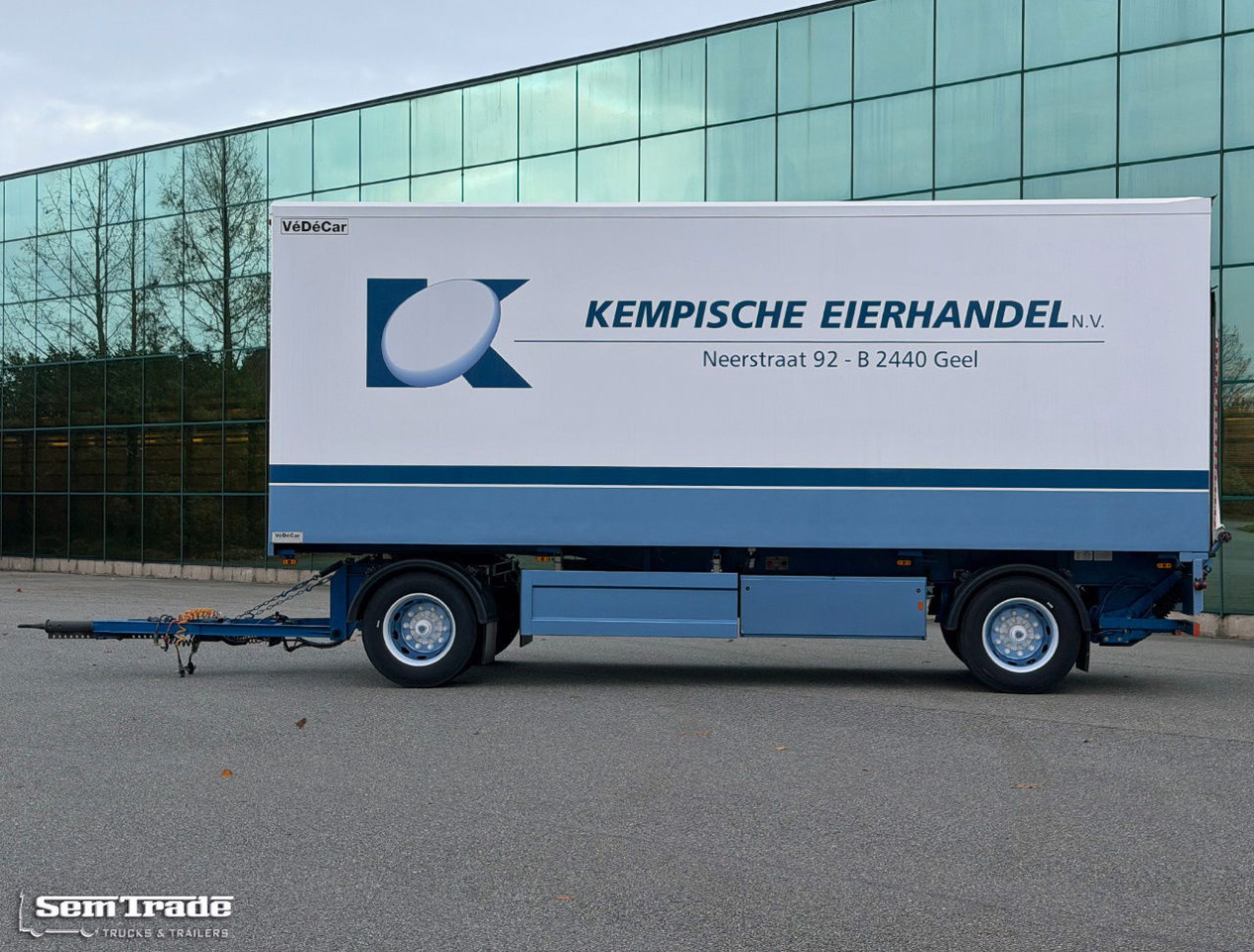 Groenewegen DRA-10-10-2 VéDéCar Isolated BOX BPW Axles Disc Brakes Tail Lift NEW Condition - Прицеп-фургон: фото 2 Groenewegen DRA-10-10-2 VéDéCar Isolated BOX BPW Axles Disc Brakes Tail Lift NEW Condition - Прицеп-фургон: фото 2