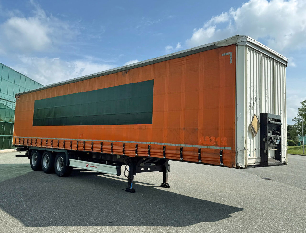 Тентованный полуприцеп KAESSBOHRER Maxima Drum Brakes Sliding Roof NO Rust Galvanised Chassis TOP Condi: фото 7