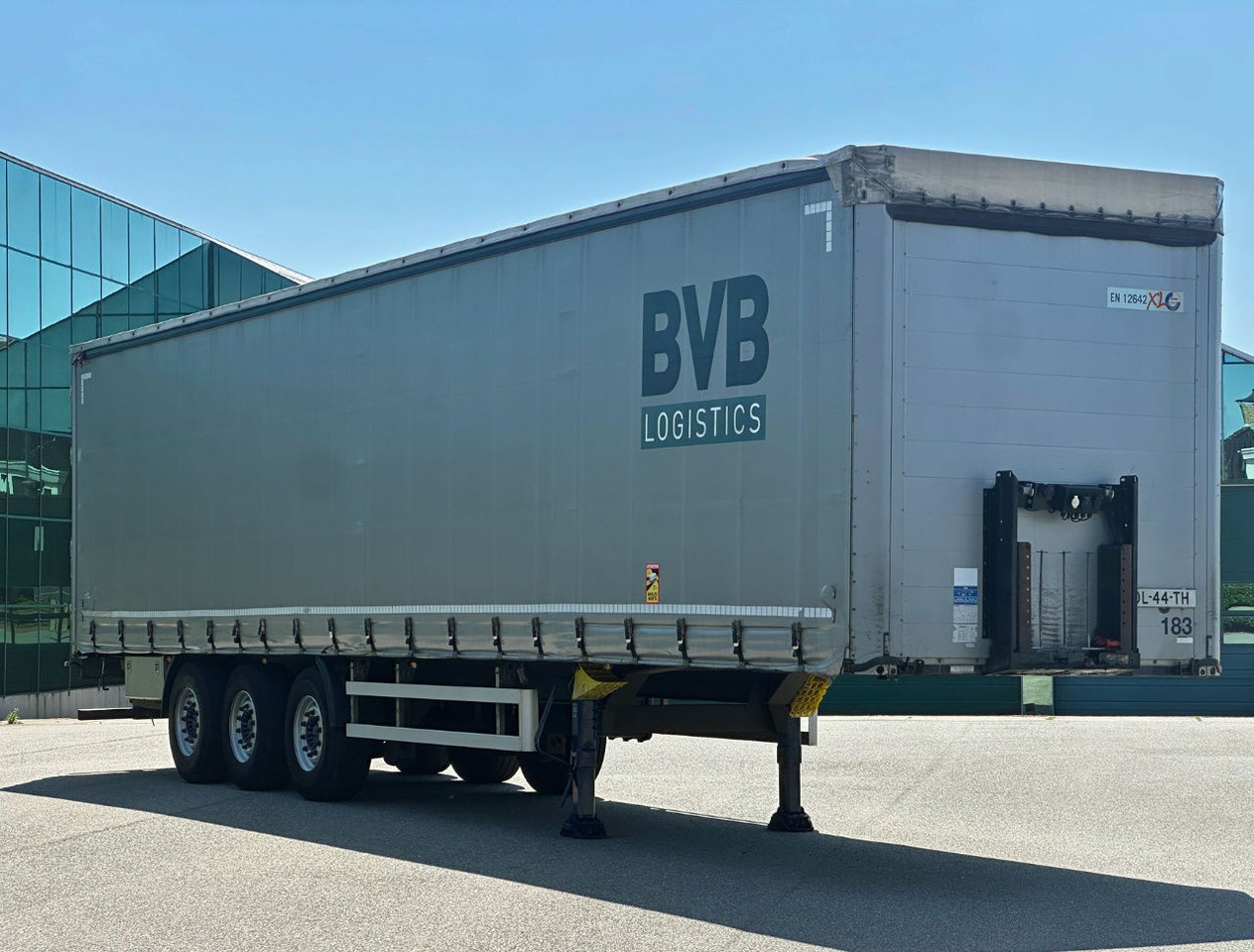 Тентованный полуприцеп Kögel SN24 Edscha SAF Axles Disc Brakes Lift Axle TOP Condition NL Trailer: фото 7