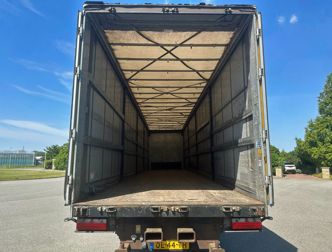 Тентованный полуприцеп Kögel SN24 Edscha SAF Axles Disc Brakes Lift Axle TOP Condition NL Trailer: фото 9