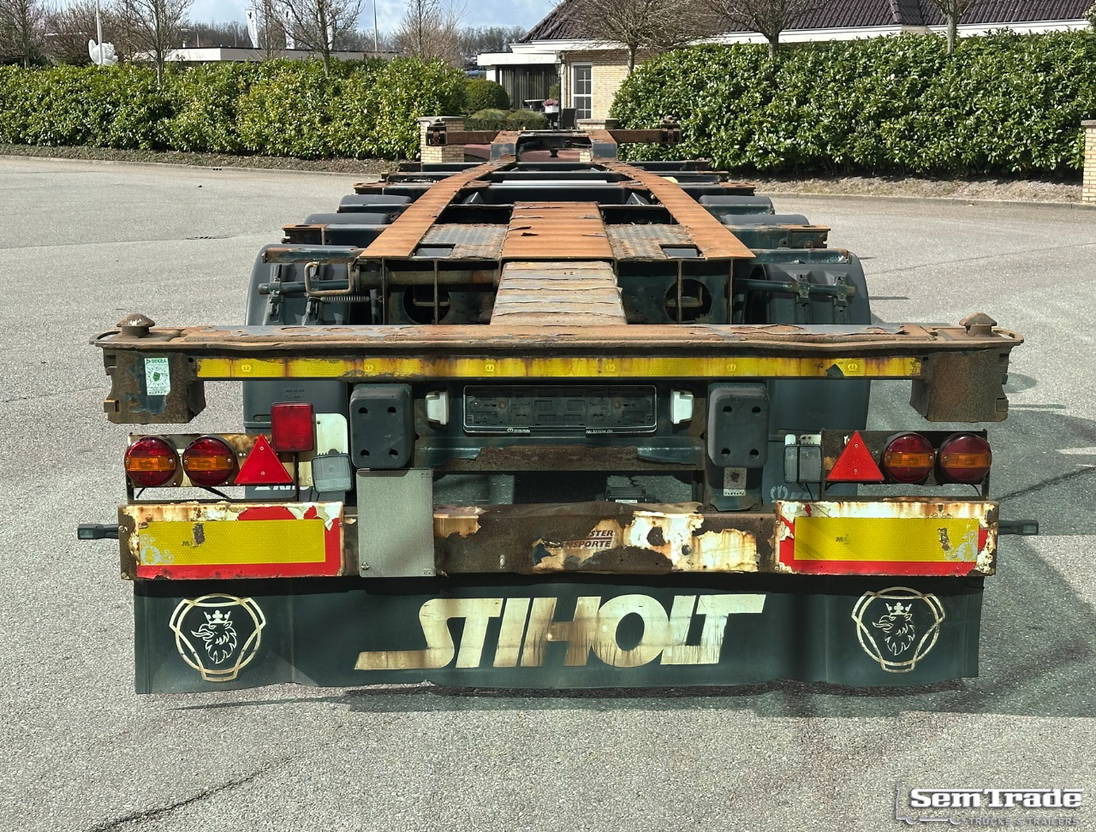 Krone SD Back Slider Lift Axle Carrier Genset 4063 Hours - Полуприцеп-контейнеровоз/ Сменный кузов: фото 4 Krone SD Back Slider Lift Axle Carrier Genset 4063 Hours - Полуприцеп-контейнеровоз/ Сменный кузов: фото 4