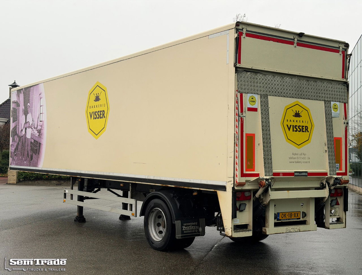 Pacton TBD 122 Tail Lift Steering Axle 1075x250x230 Inside NL City Trailer Nieuwe APK NEW TUV - Полуприцеп-фургон: фото 3 Pacton TBD 122 Tail Lift Steering Axle 1075x250x230 Inside NL City Trailer Nieuwe APK NEW TUV - Полуприцеп-фургон: фото 3